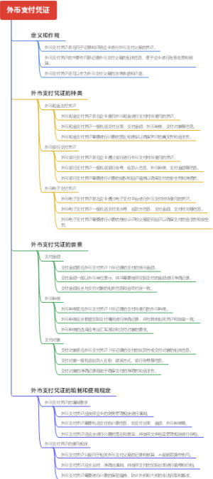 外币支付凭证