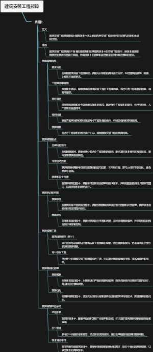 建筑安装工程预算