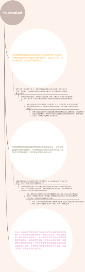 什么是车辆停放费
