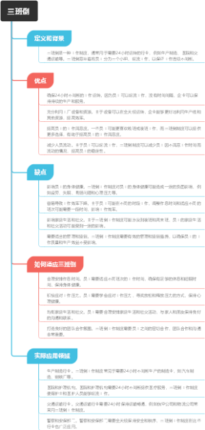 三班倒