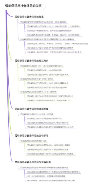 劳动保险与社会保险的关系