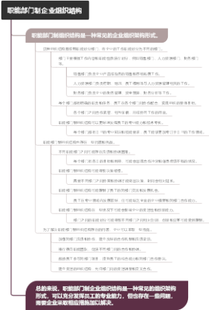 职能部门制企业组织结构