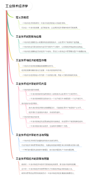 工业技术经济学