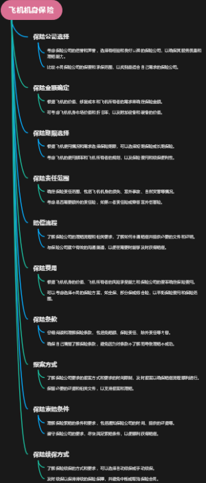 飞机机身保险