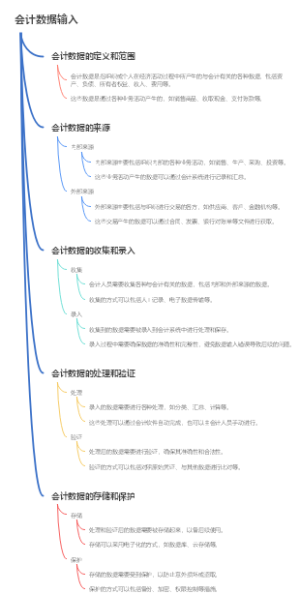 会计数据输入