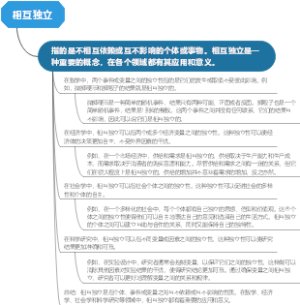 相互独立