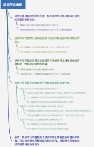 股票平均市值