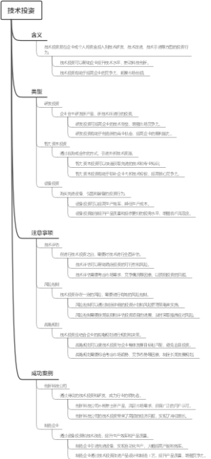 技术投资