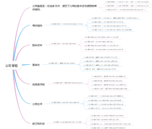 公司章程