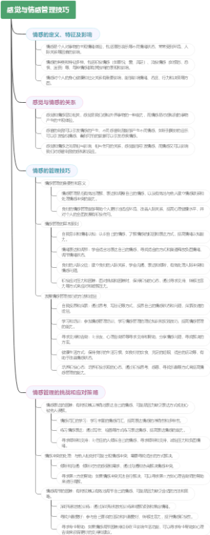 感觉与情感管理技巧