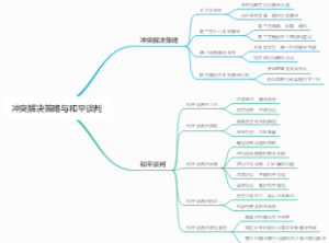 冲突解决策略与和平谈判