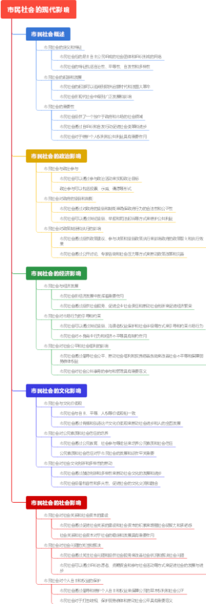 市民社会的现代影响