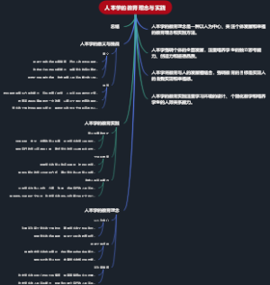 人本学的教育理念与实践
