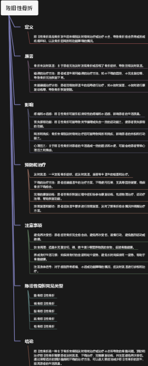陈旧性骨折