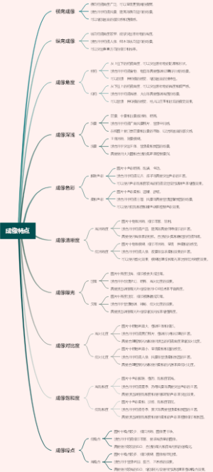 成像特点