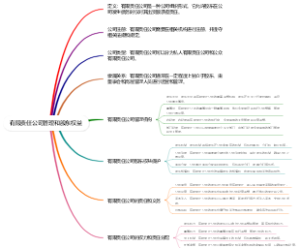 有限责任公司管理和股东权益