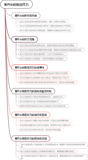 审判长的裁定权力