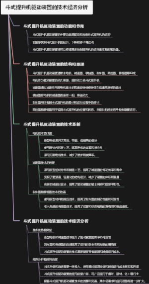 斗式提升机驱动装置的技术经济分析