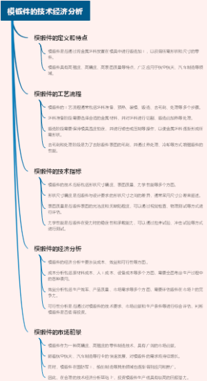 模锻件的技术经济分析