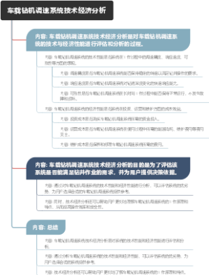 车载钻机调速系统技术经济分析