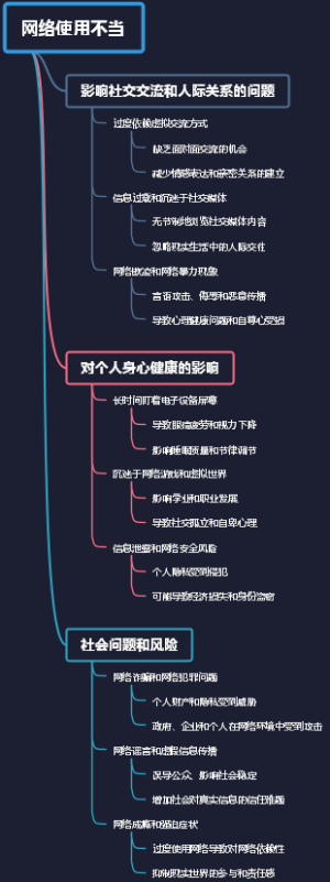 网络使用不当