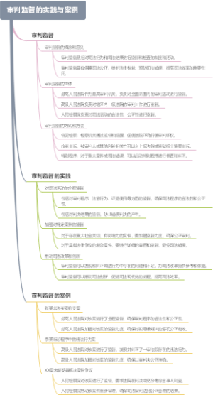 审判监督的实践与案例