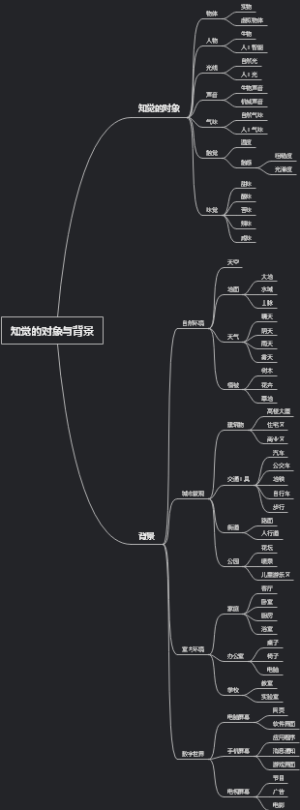 知觉的对象与背景