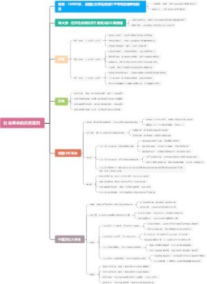 社会革命的历史案例