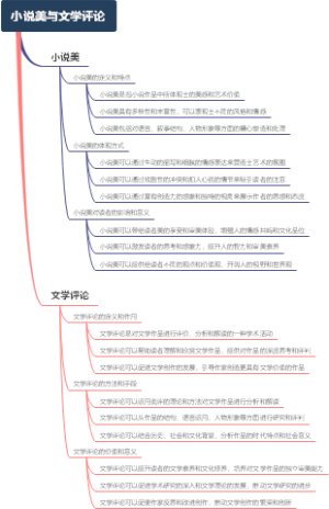 小说美与文学评论