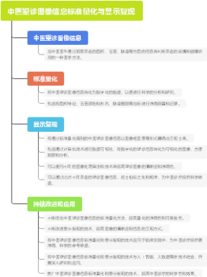中医望诊图像信息标准量化与显示复现