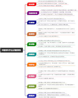 中医骨科手法正骨的特色