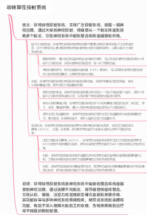 非特异性投射系统