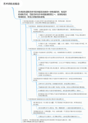 艺术结构的概念