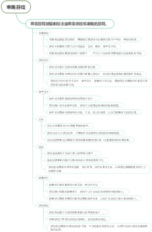 审美游戏