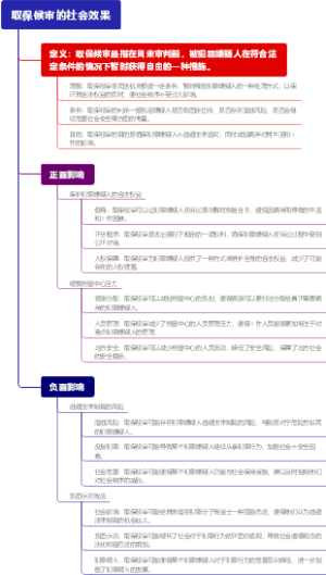 取保候审的社会效果
