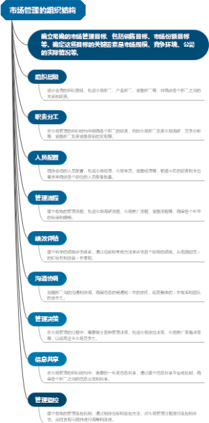 市场管理的组织结构