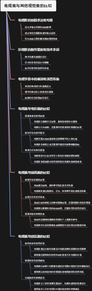 电视美与其他视觉美的比较