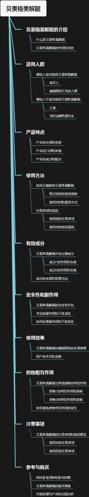 贝美格美解眠