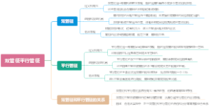 双管征平行管征
