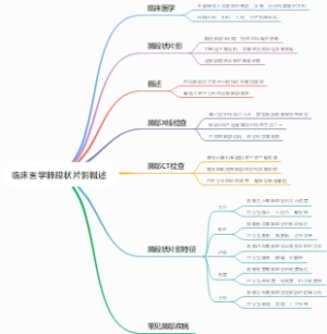 临床医学肺段状片影概述