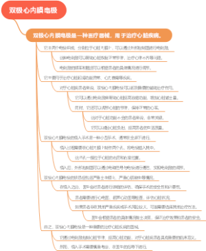 双极心内膜电极