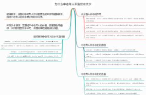 为什么中老年人不宜饮水太少