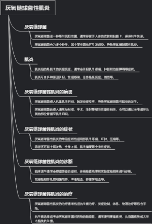 厌氧链球菌性肌炎