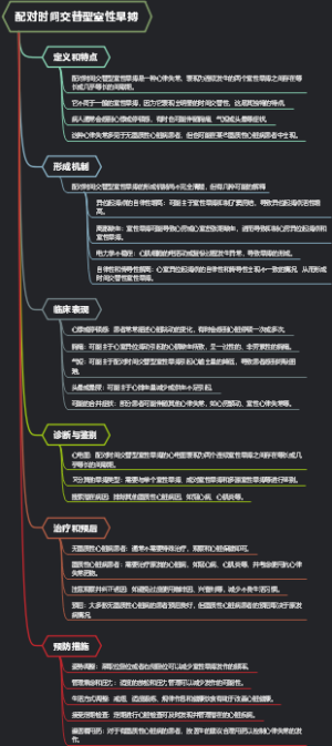 配对时间交替型室性早搏