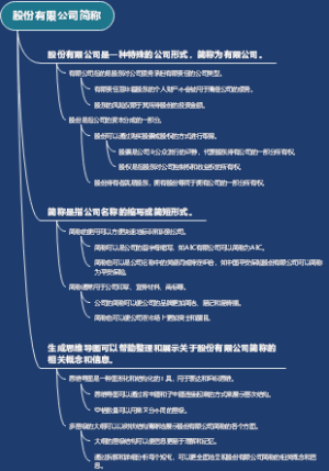 股份有限公司简称