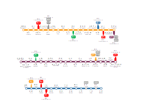 福州地铁4、5、6号线路线图