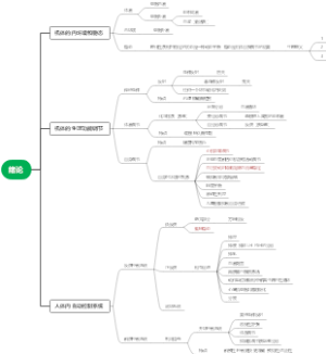 生理学 绪论思维导图