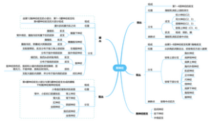 医学脊神经思维导图