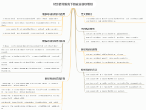 财务管理视角下的企业税收筹划