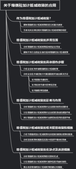 关于增值税加计抵减政策的应用